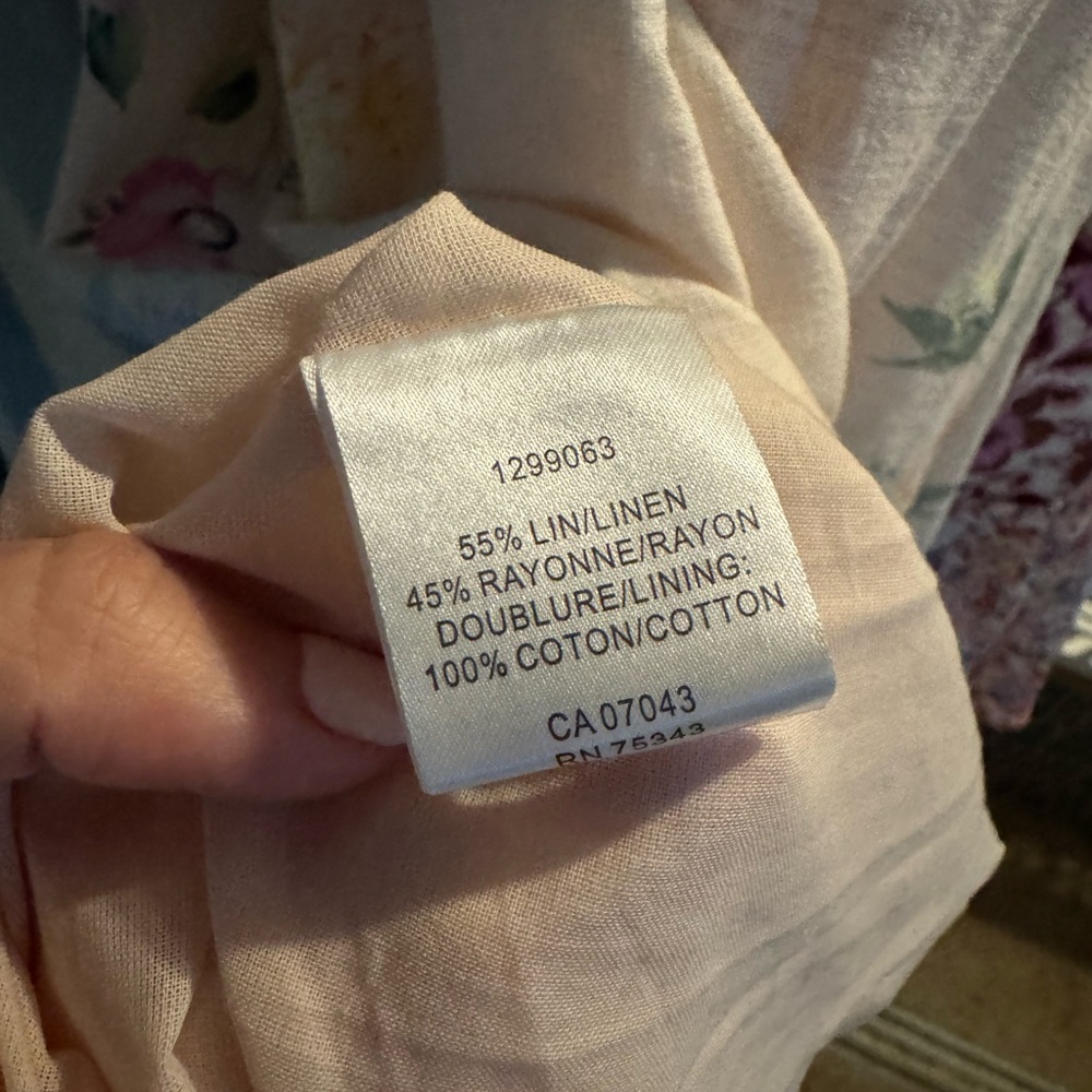 Christian Lacroix Cream Floral Midi Dress - Picture 12 of 12
